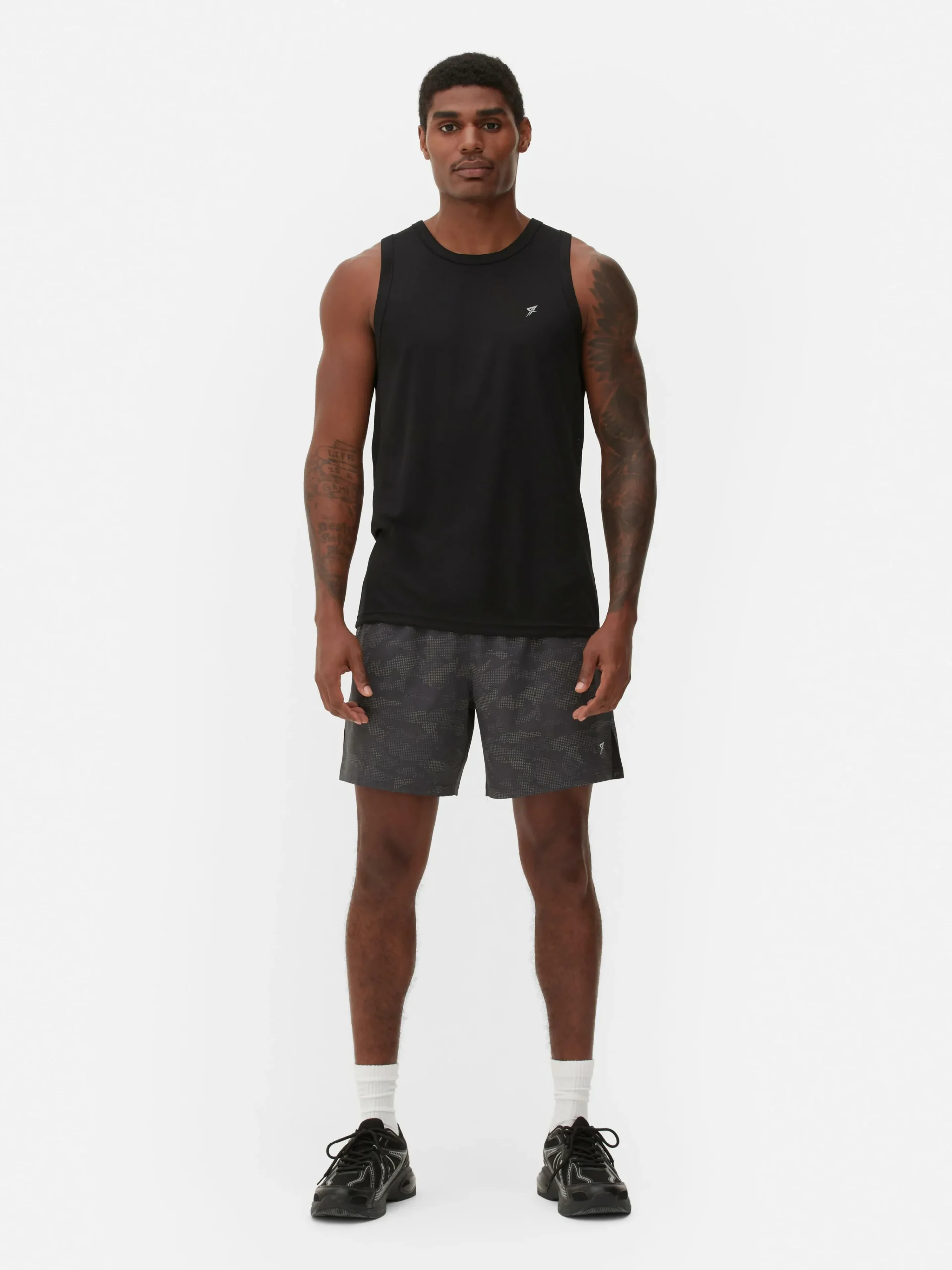 Round Neck Sports Tank|Primark