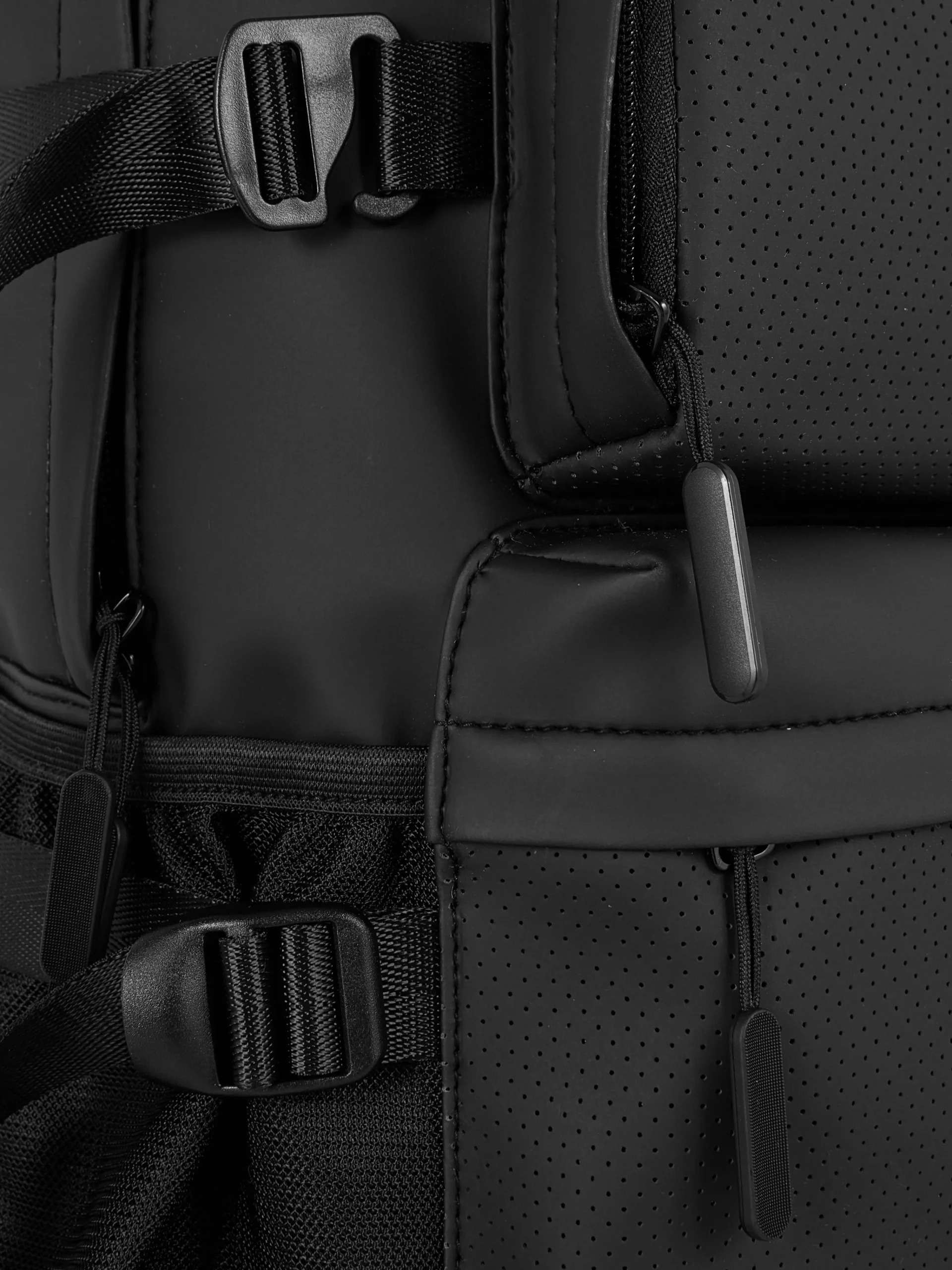Rubberized Multi-Pocket Backpack|Primark Clearance