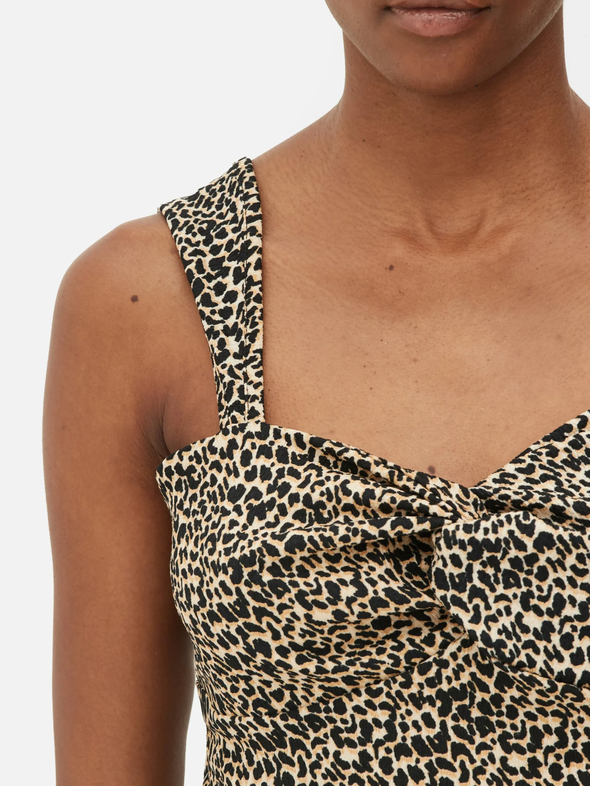 Ruched Knot Sleeveless Top|Primark Clearance