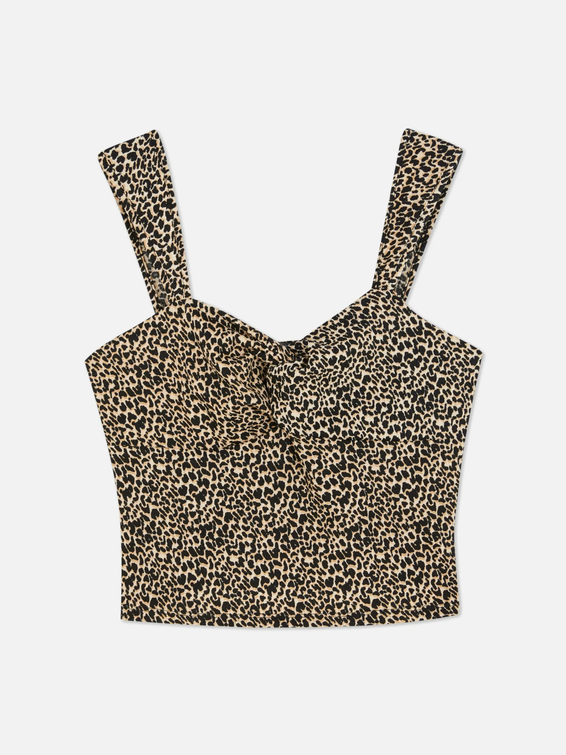 Ruched Knot Sleeveless Top|Primark Clearance