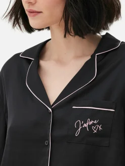 Satin Long Sleeve Pajamas|Primark Best