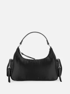 Satin Pocket Shoulder Bag|Primark Discount