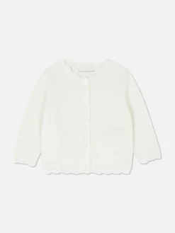 Scallop Trim Cardigan|Primark Online