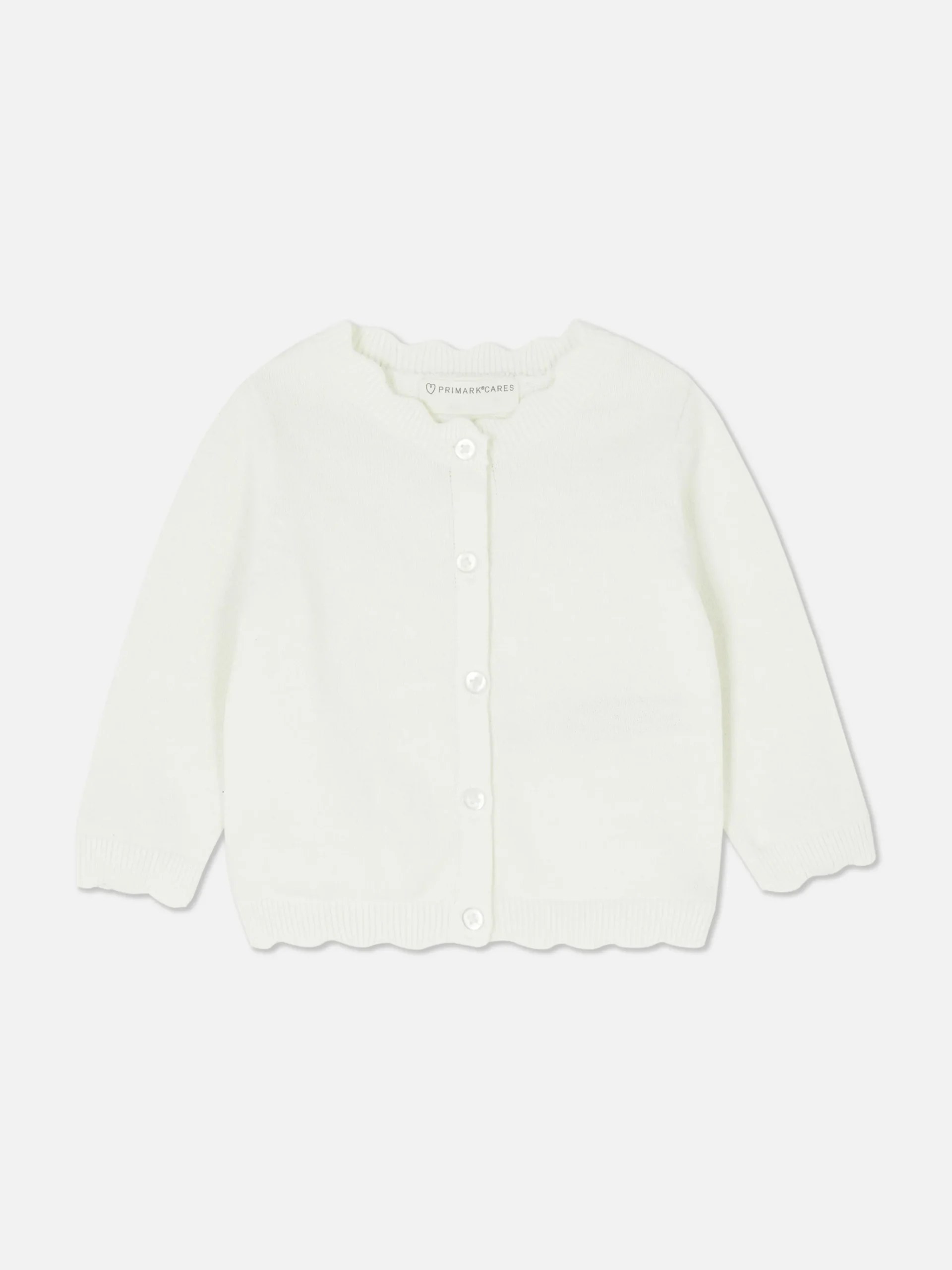 Scallop Trim Cardigan|Primark Online