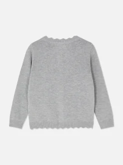 Scalloped Cardigan|Primark Online