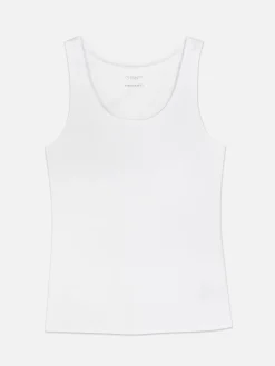 Scoop Neck Stretch Vest|Primark Clearance