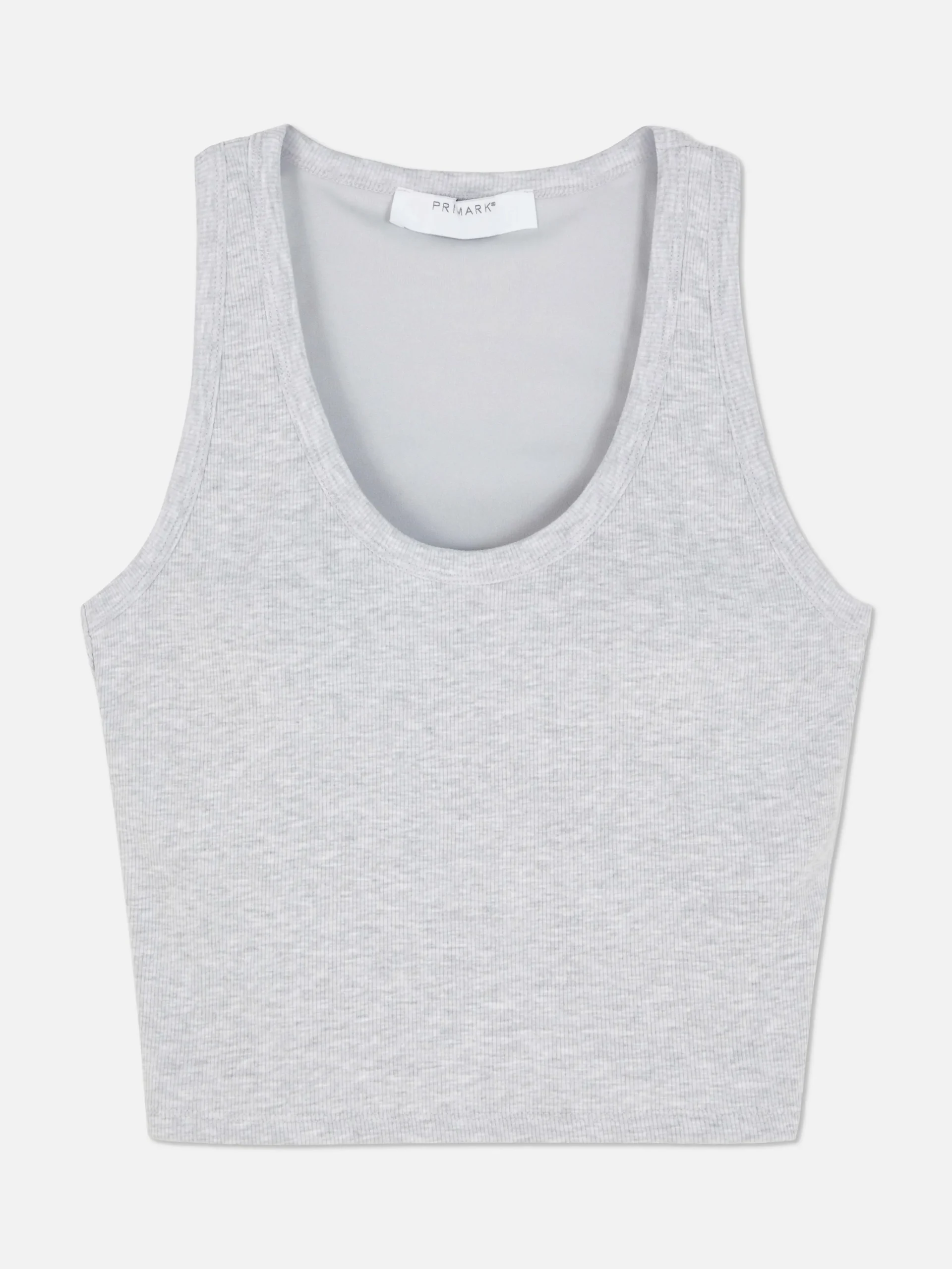 Scoop Neck Tank With Built-In Bra|Primark New