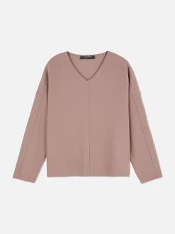 Seam Detail Long Sleeve Top|Primark