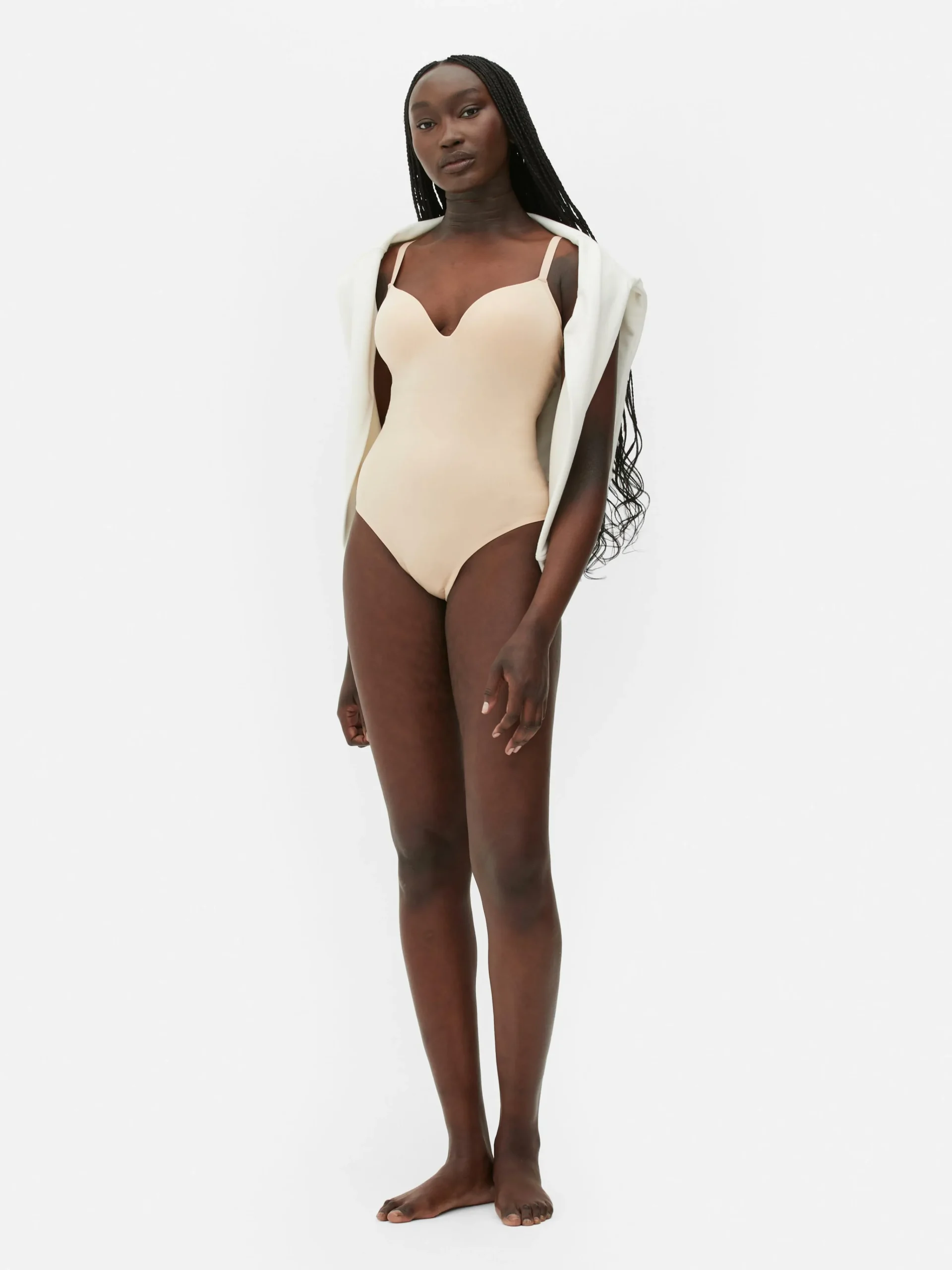 Seamless Cupped Shapewear Thong Bodysuit|Primark