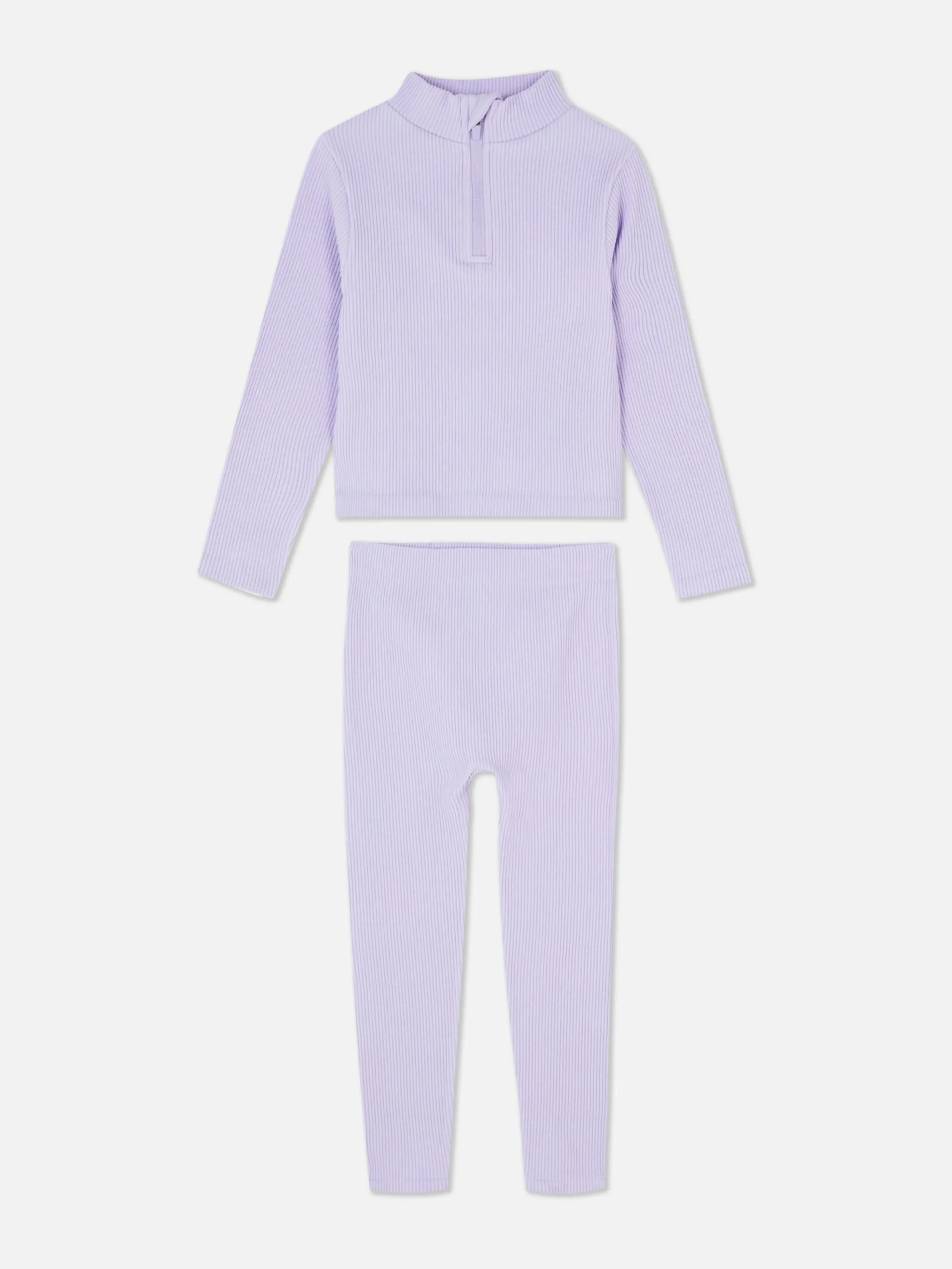 Seamless Ribbed Top And Leggings Set|Primark Sale