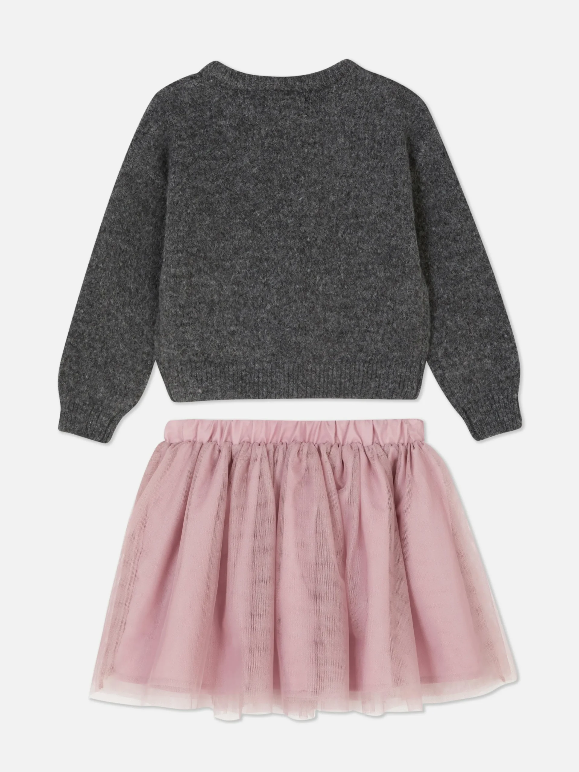 Sequin Jumper And Tulle Skirt Set|Primark Hot