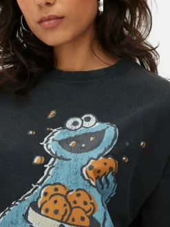 Sesame Street Cookie Monster T-Shirt|Primark New