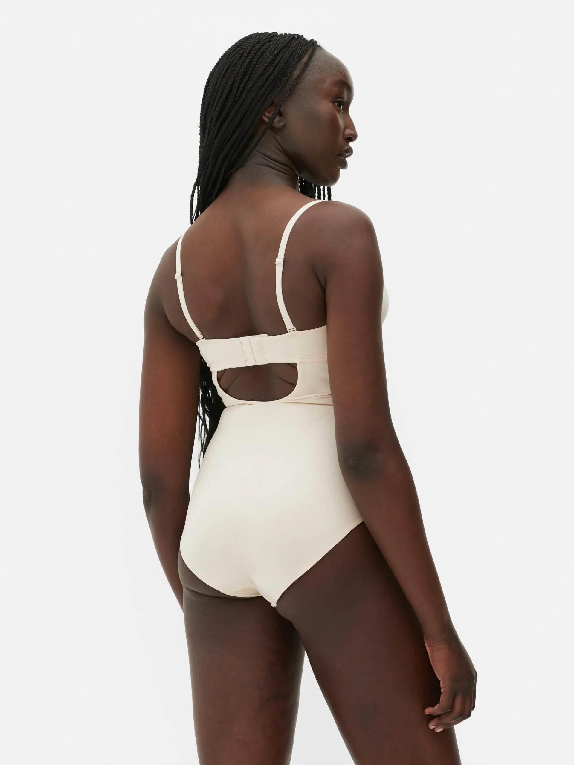 Shapewear Plunge Cupped Bodysuit|Primark Clearance