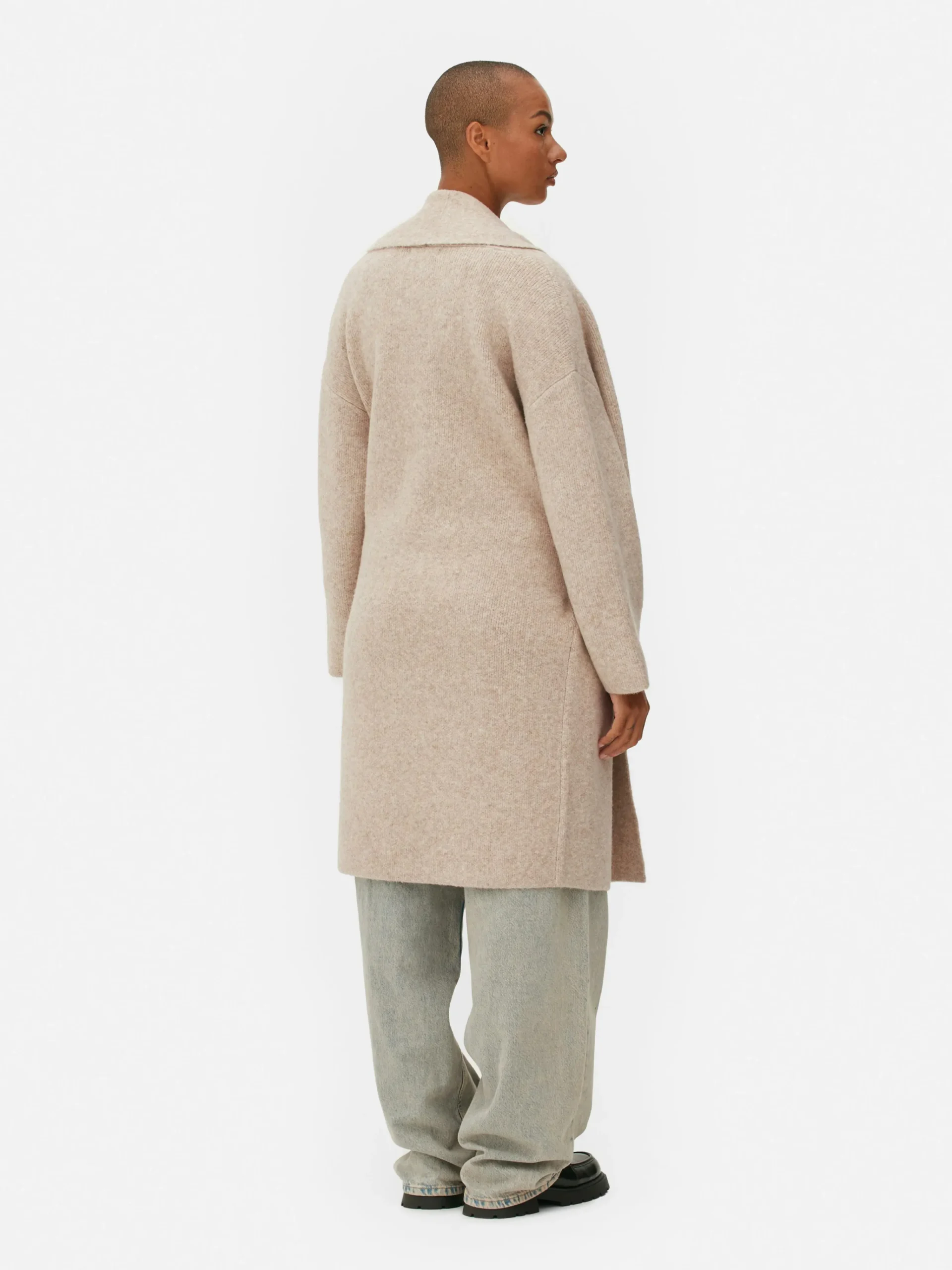 Shawl Collar Coatigan|Primark Outlet