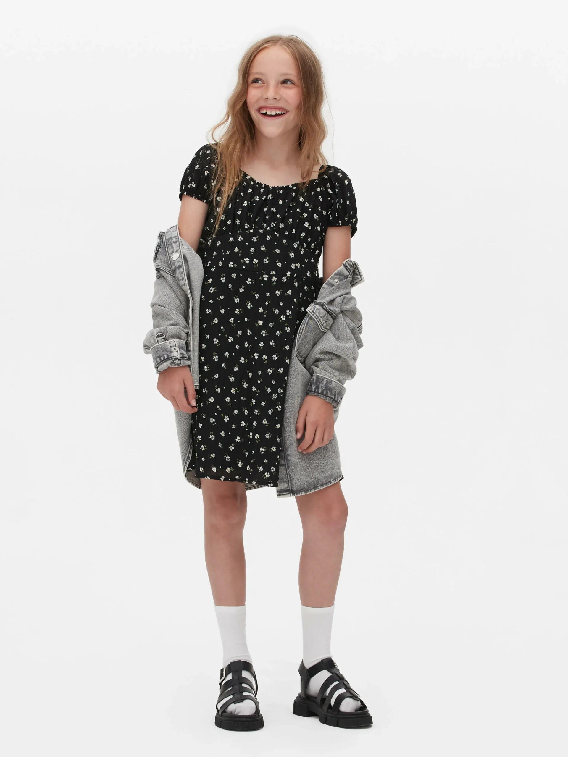 Shirred Floral Dress|Primark Best