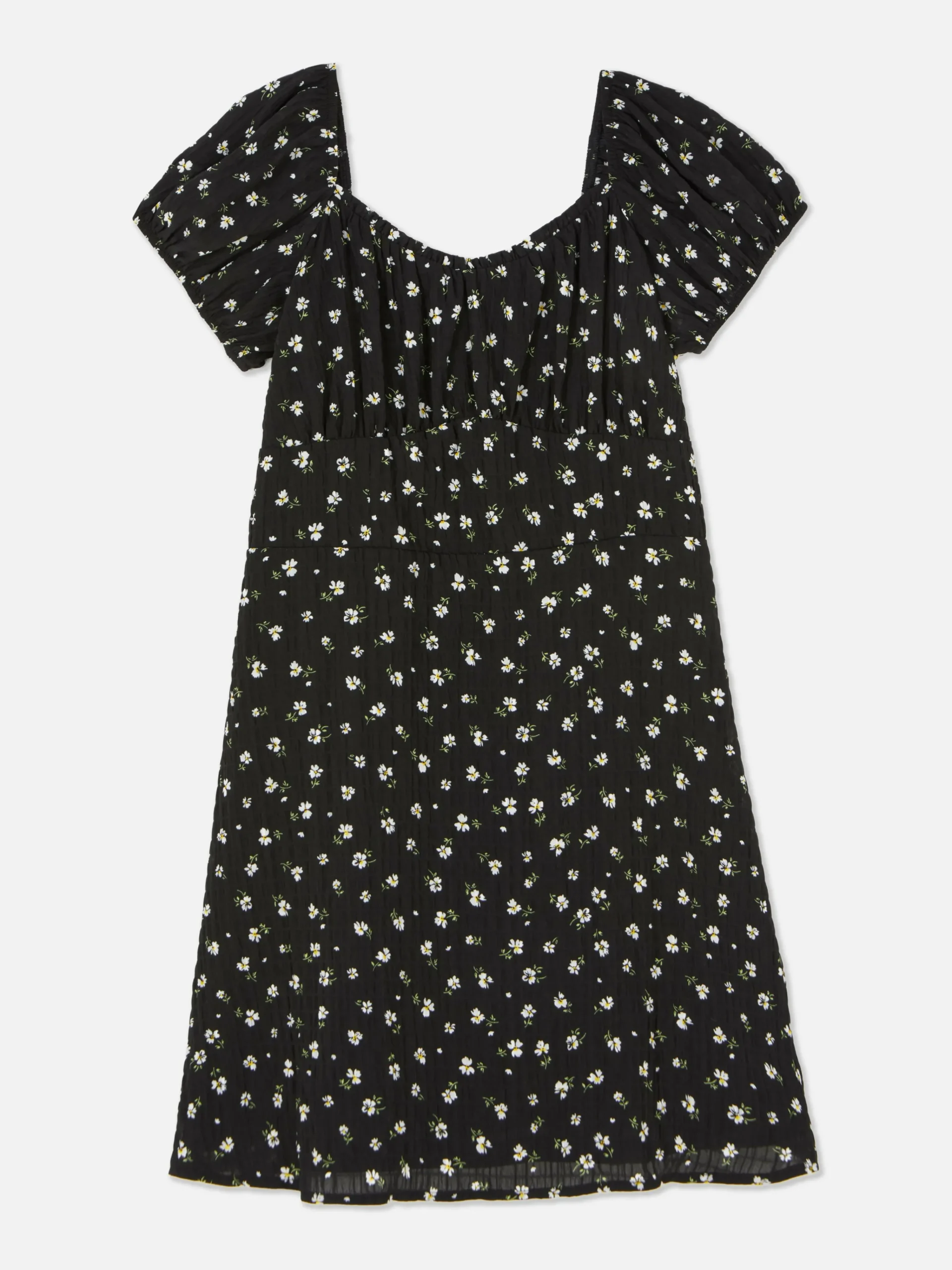 Shirred Floral Dress|Primark Best