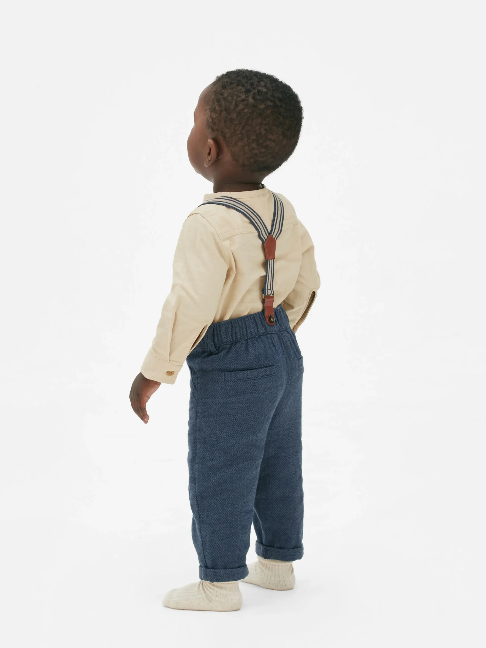 Shirt And Pants With Suspenders|Primark Best
