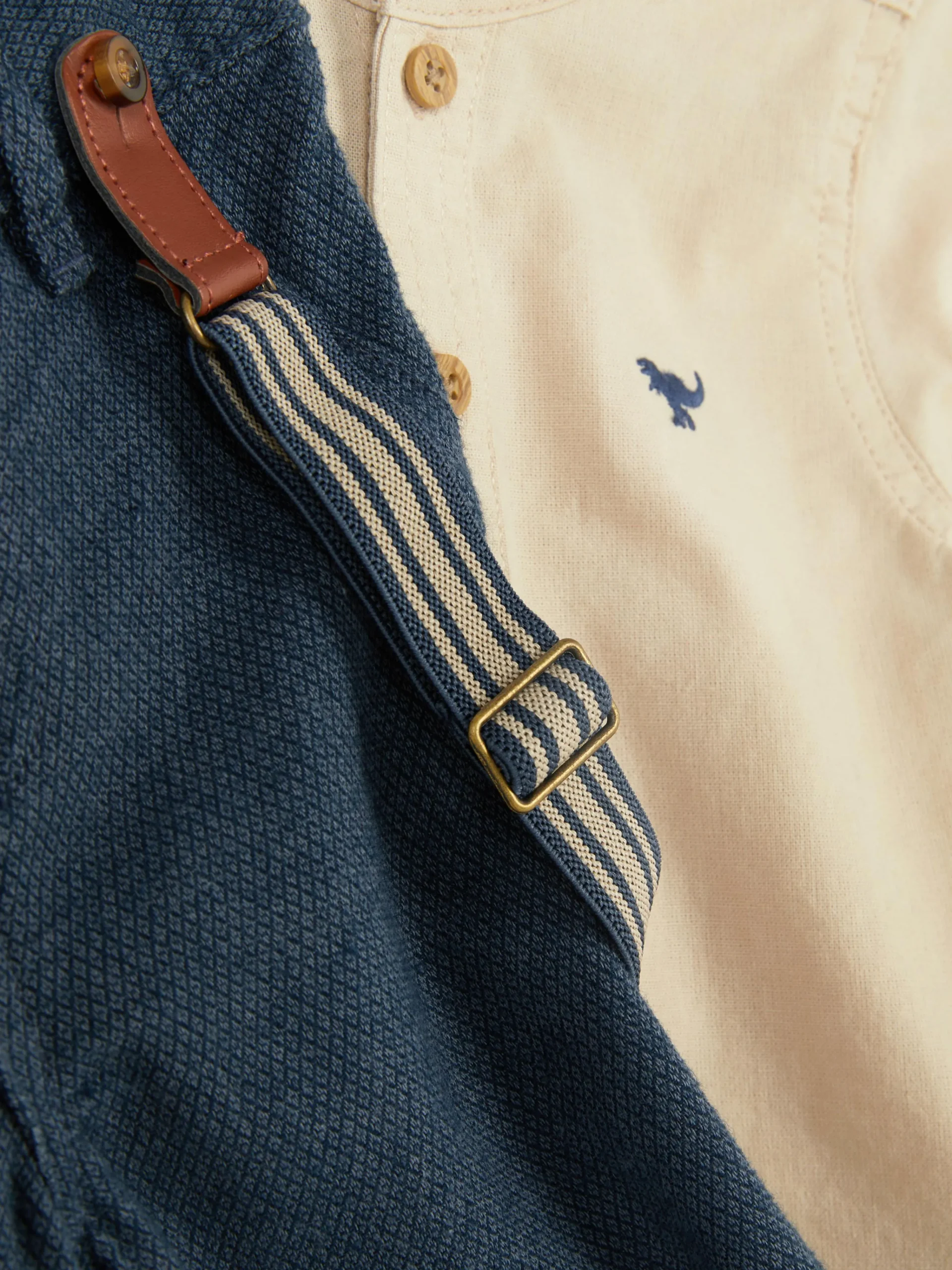 Shirt And Pants With Suspenders|Primark Best