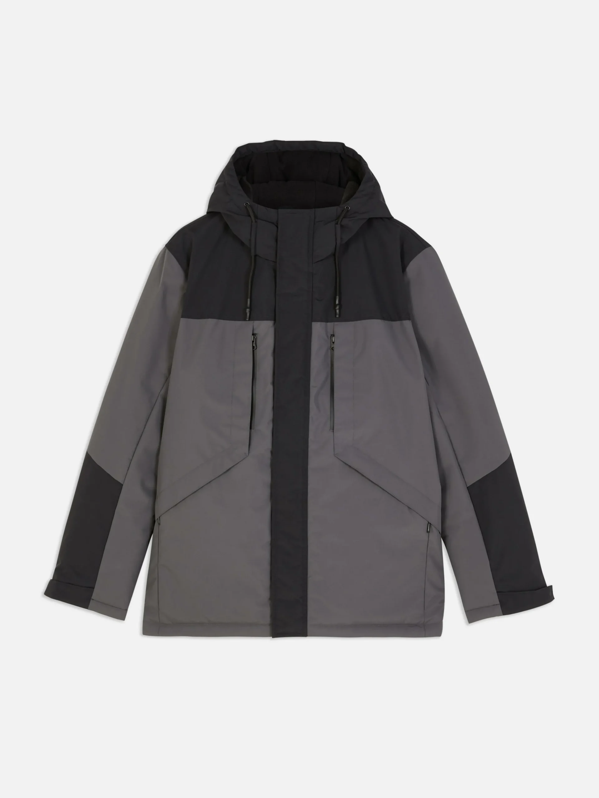 Short Color Block Coat|Primark