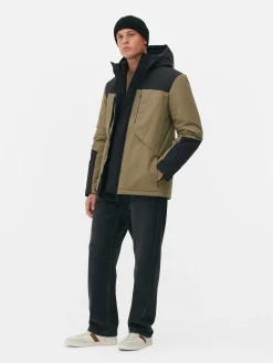Short Color Block Coat|Primark