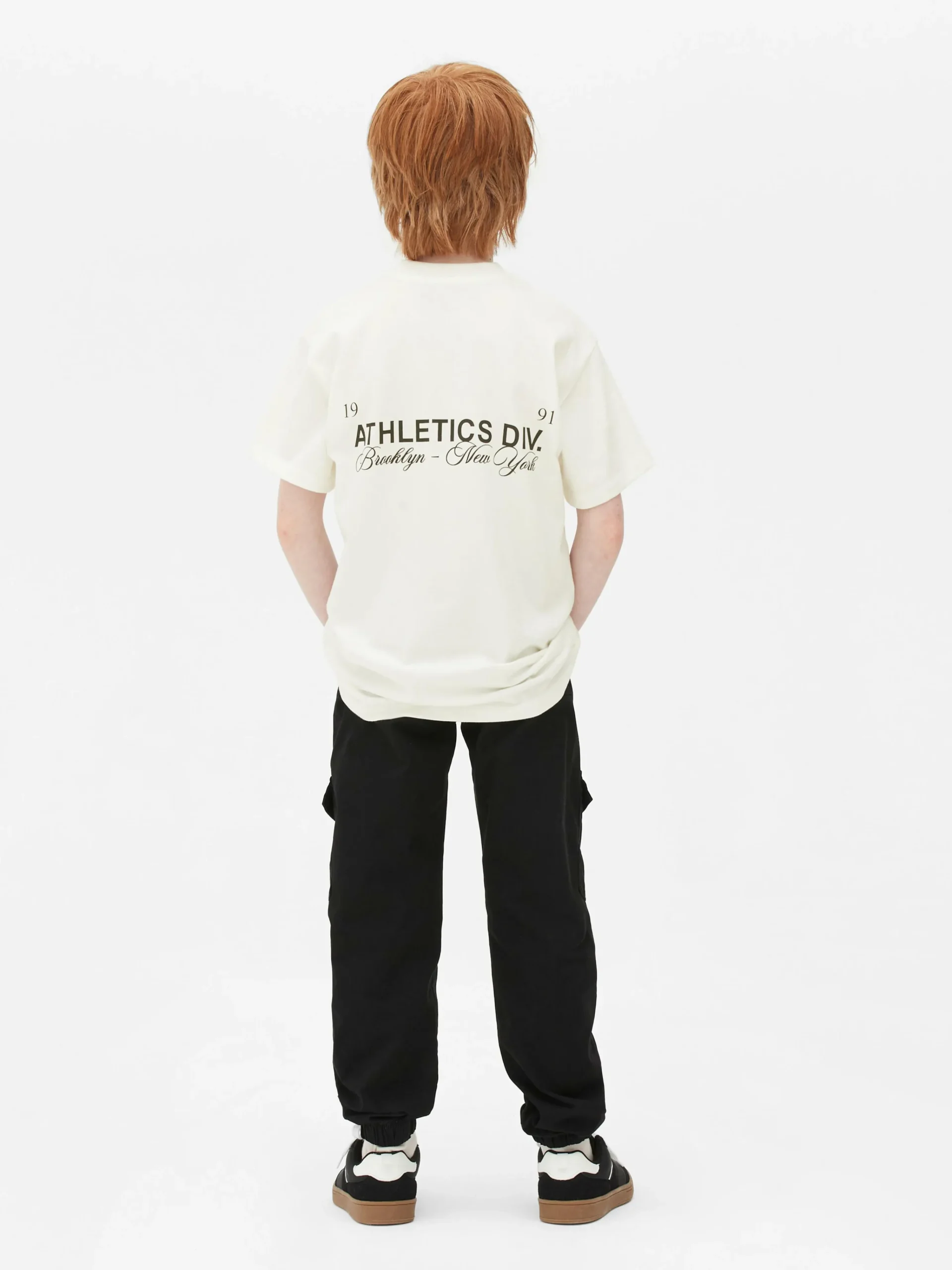 Short Sleeve Athletic Graphic T-Shirt|Primark Outlet