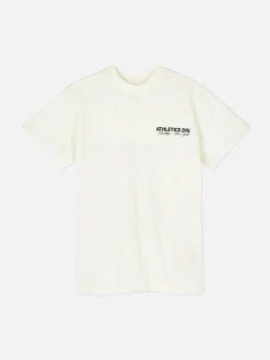 Short Sleeve Athletic Graphic T-Shirt|Primark Outlet