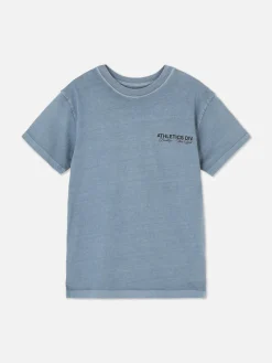Short Sleeve Athletic Graphic T-Shirt|Primark Outlet