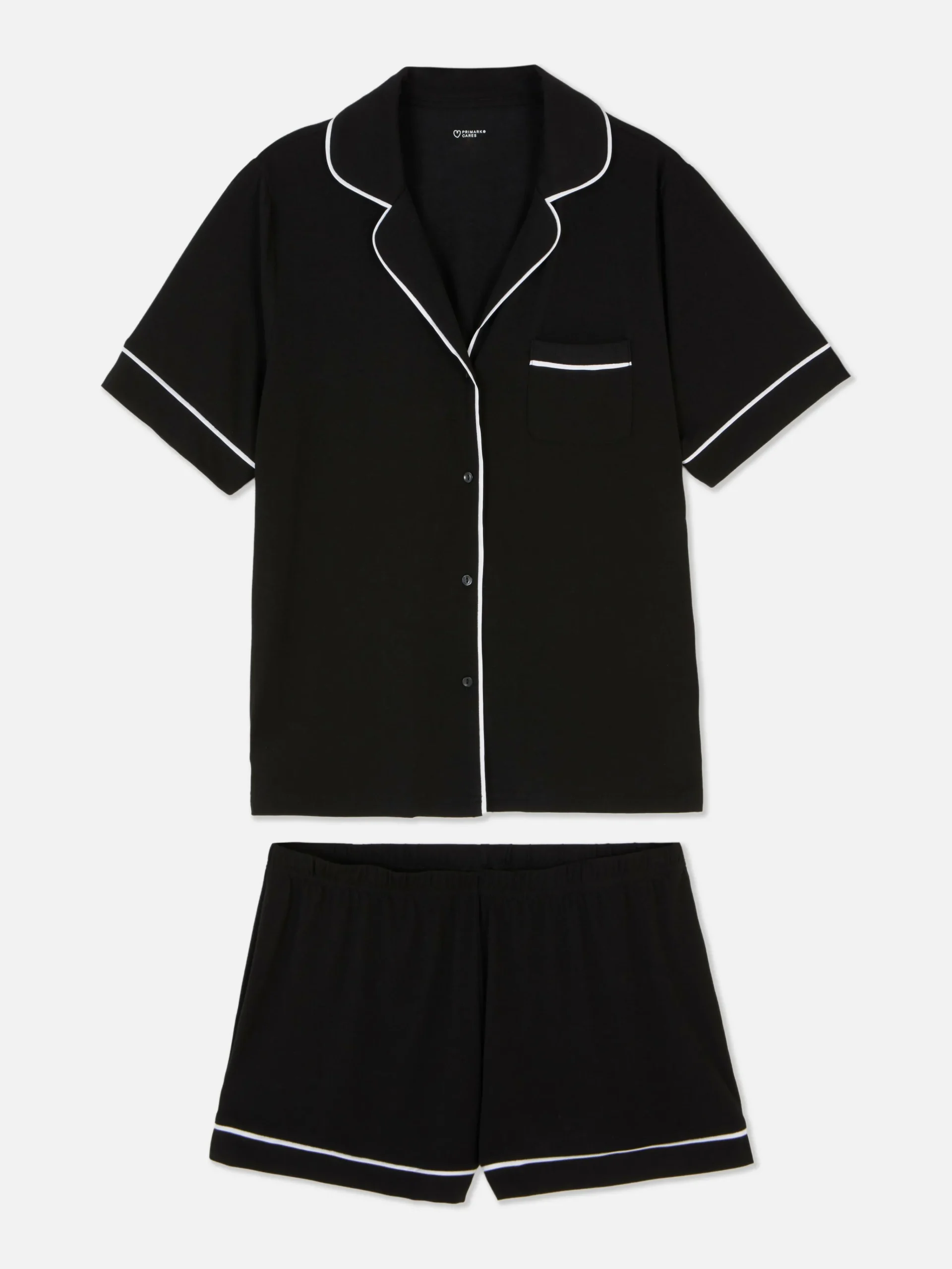 Short Sleeve Jersey Pajamas|Primark Clearance