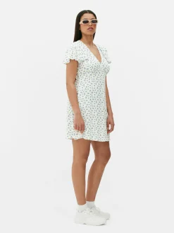 Short Sleeve Mini Dress|Primark