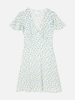 Short Sleeve Mini Dress|Primark