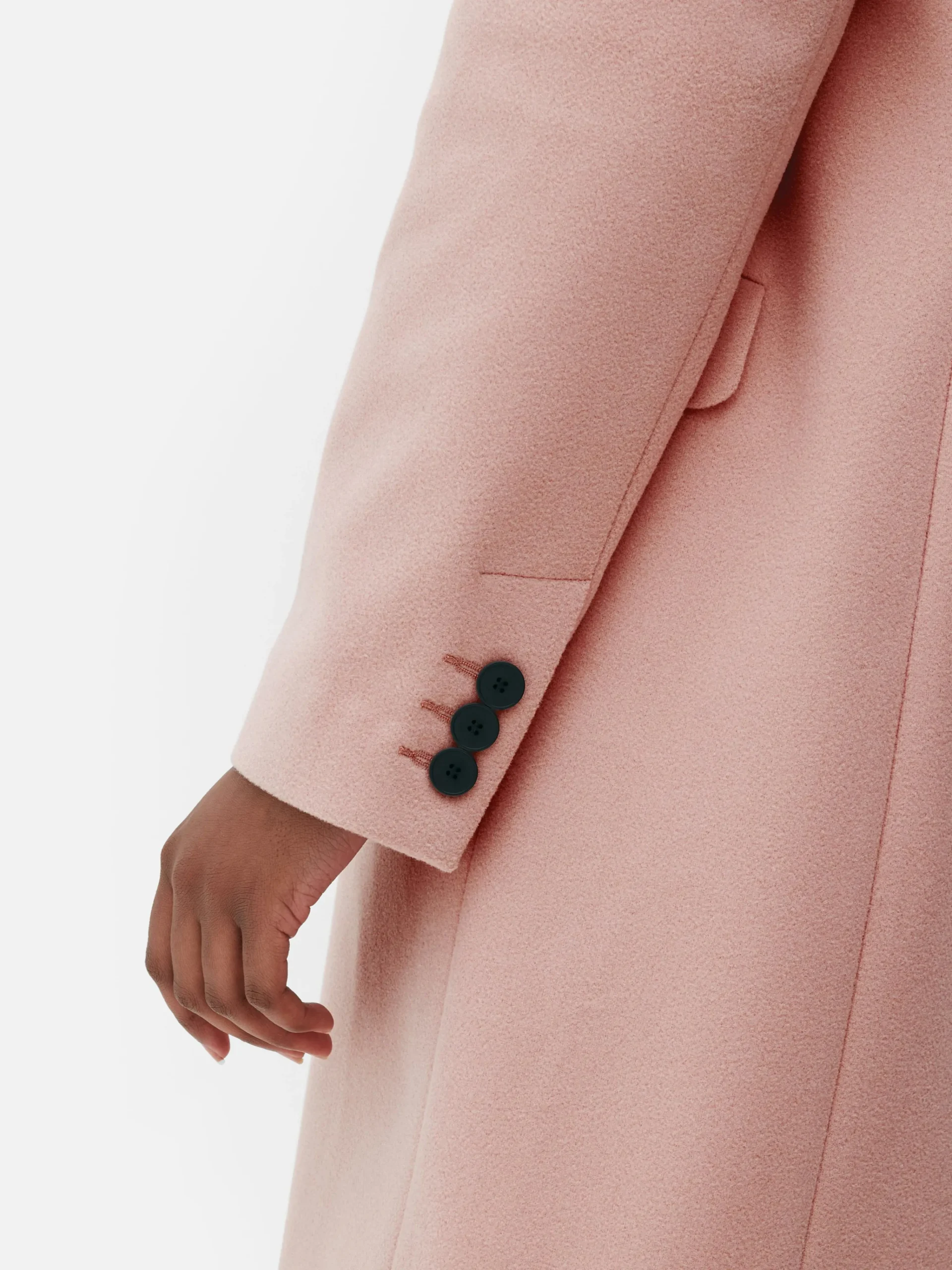 Single-Breasted Overcoat|Primark New