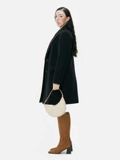 Single-Breasted Overcoat|Primark Hot
