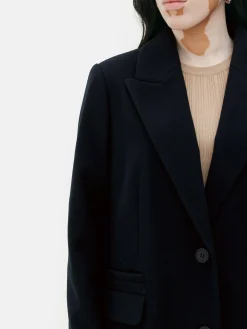 Single-Breasted Overcoat|Primark Hot
