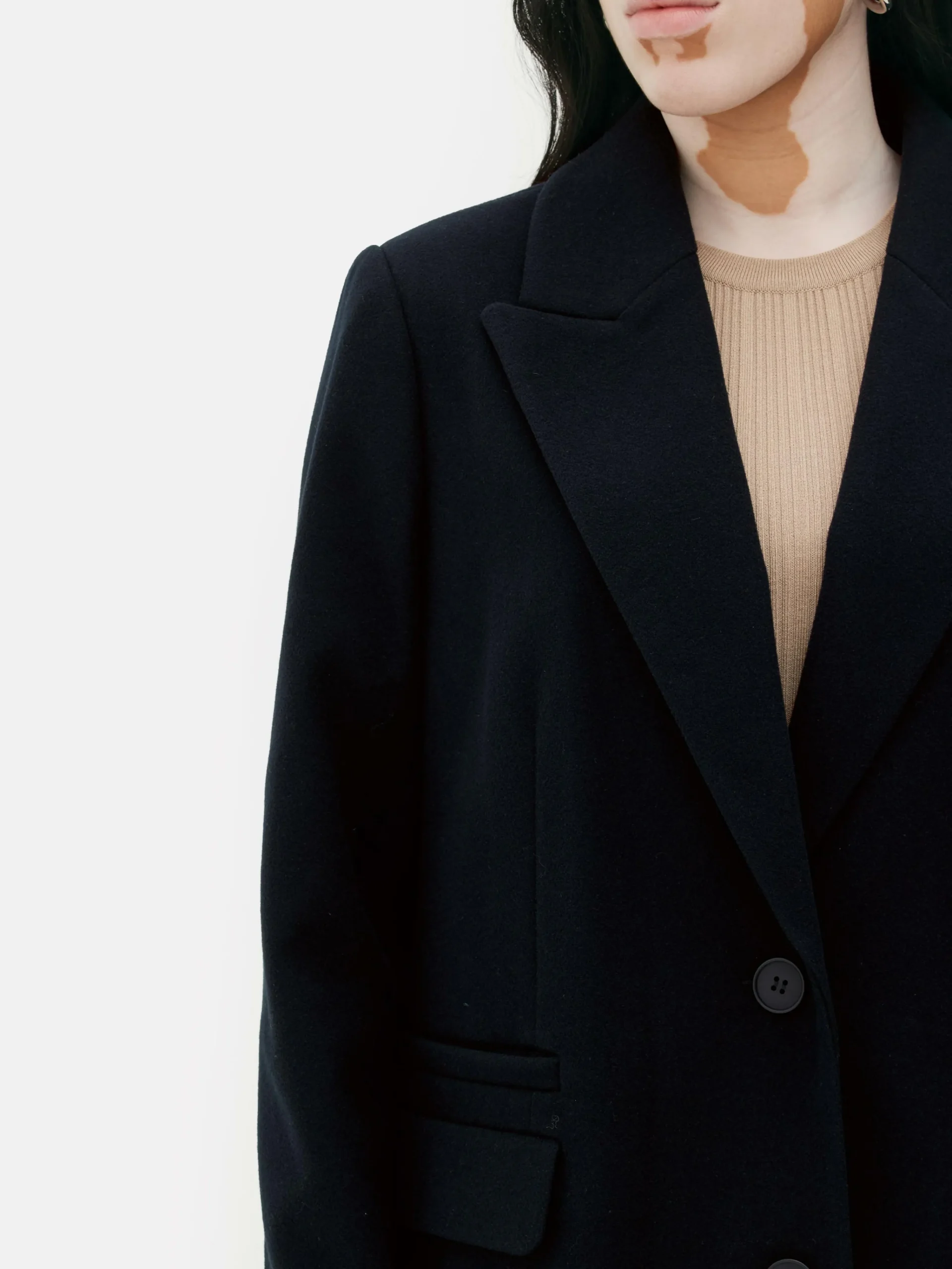 Single-Breasted Overcoat|Primark Hot