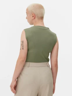 Sleeveless High Neck Bodysuit|Primark Discount