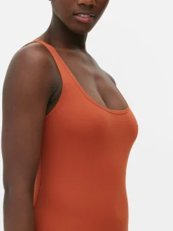Sleeveless Jersey Midi Dress|Primark Hot