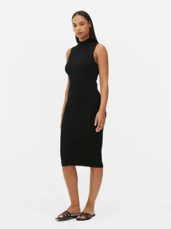 Sleeveless Midi Knit Dress|Primark Sale