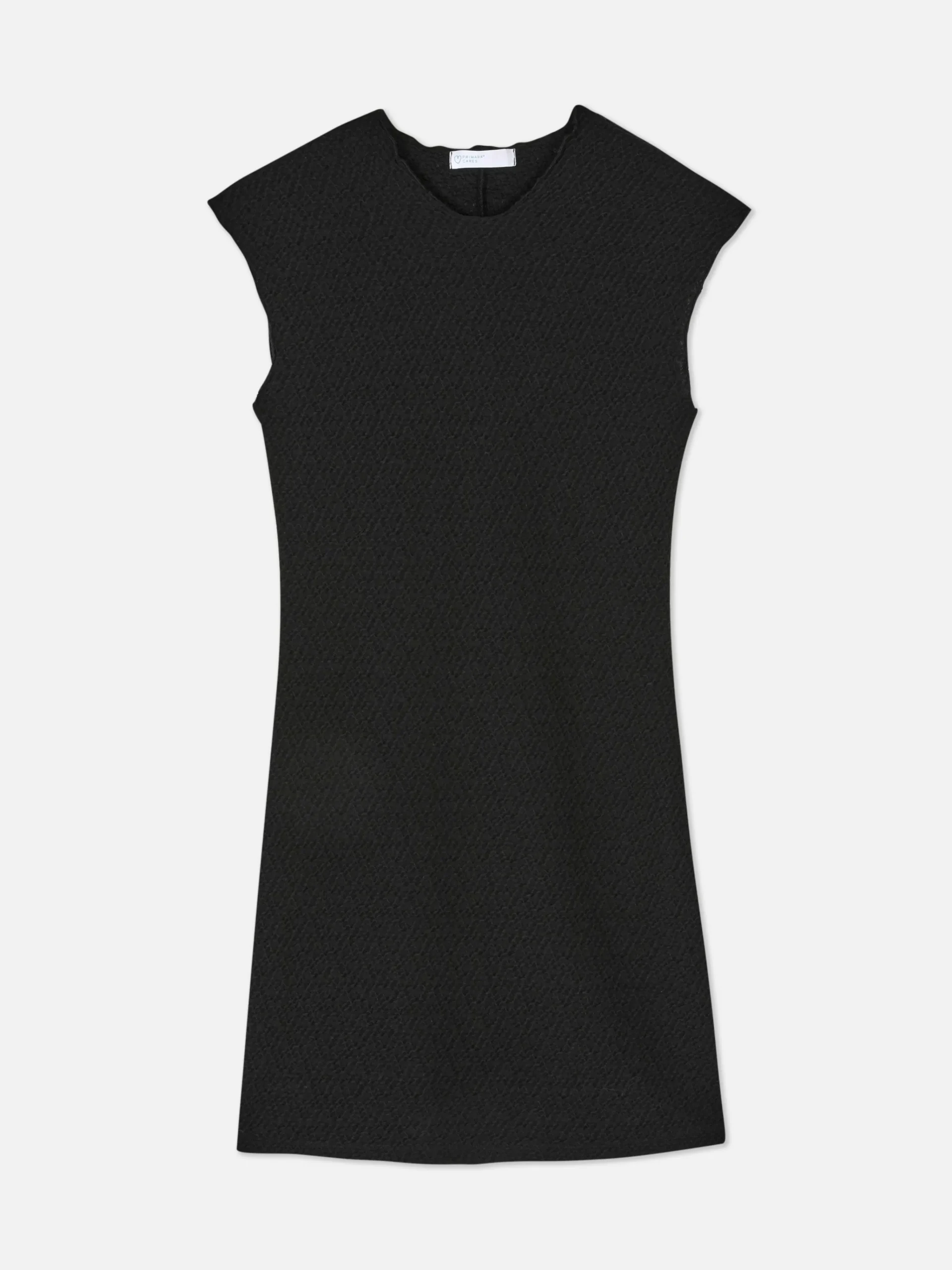 Sleeveless Textured Bodycon Mini Dress|Primark