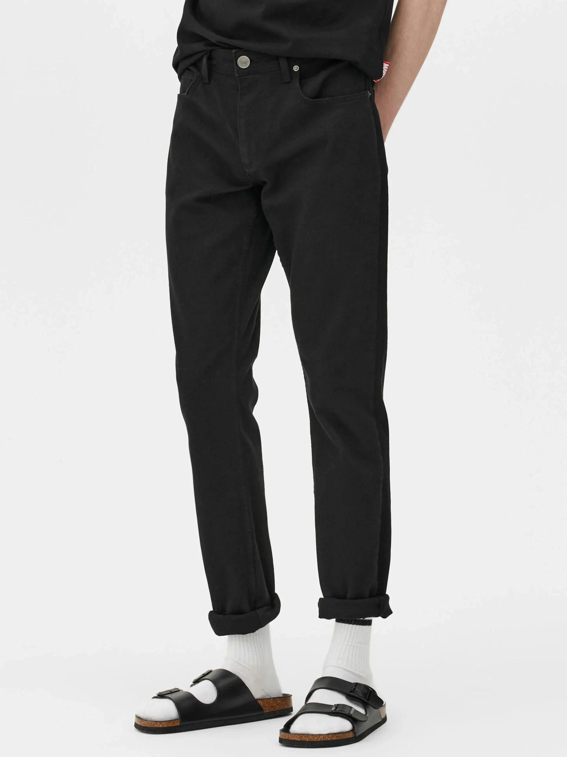 Slim Fit Twill Jeans|Primark Online