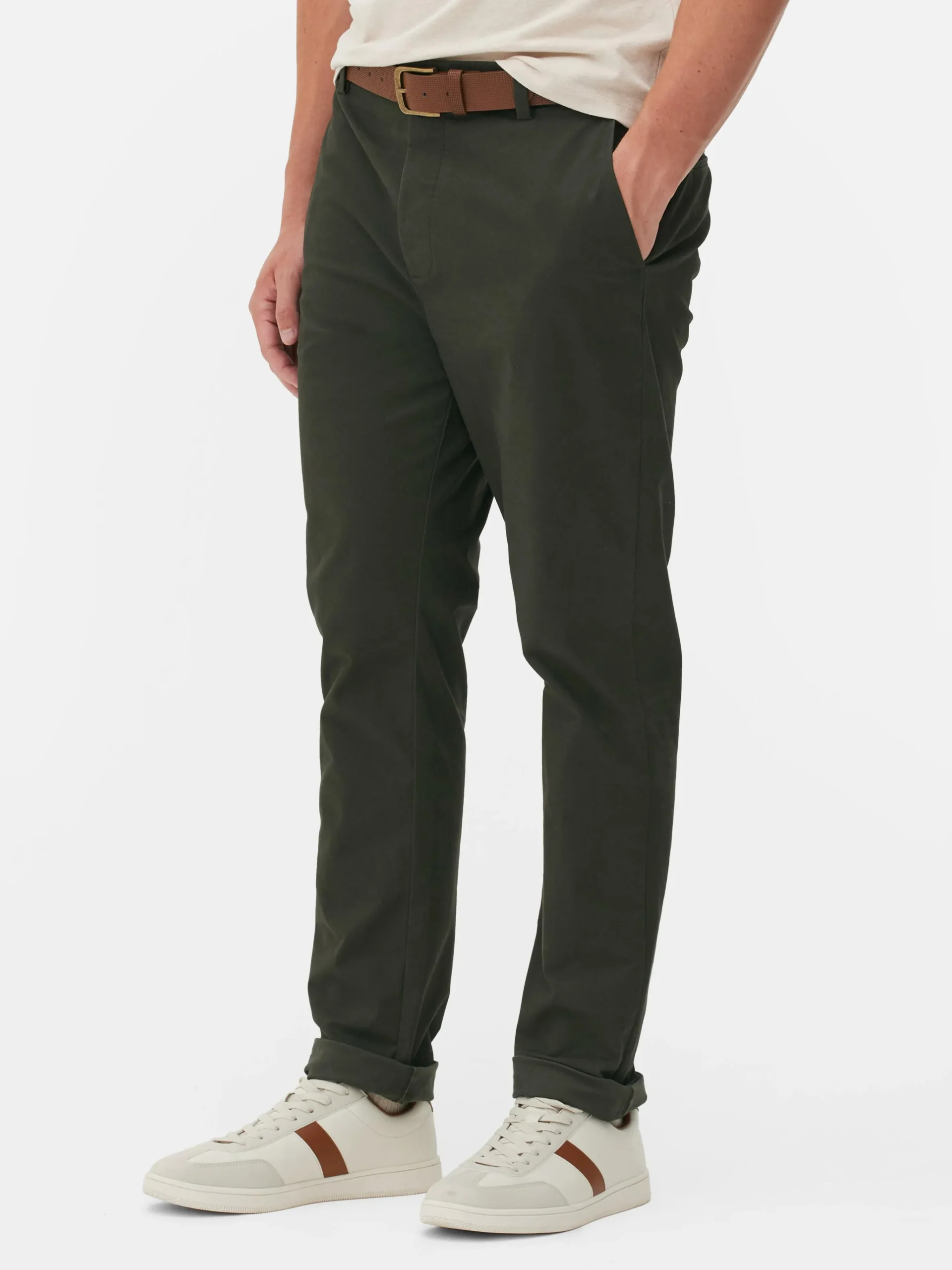 Slim Stretch Chinos|Primark Discount