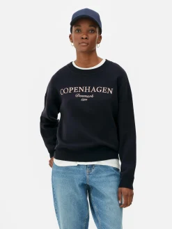 Slogan Sweatshirt|Primark New