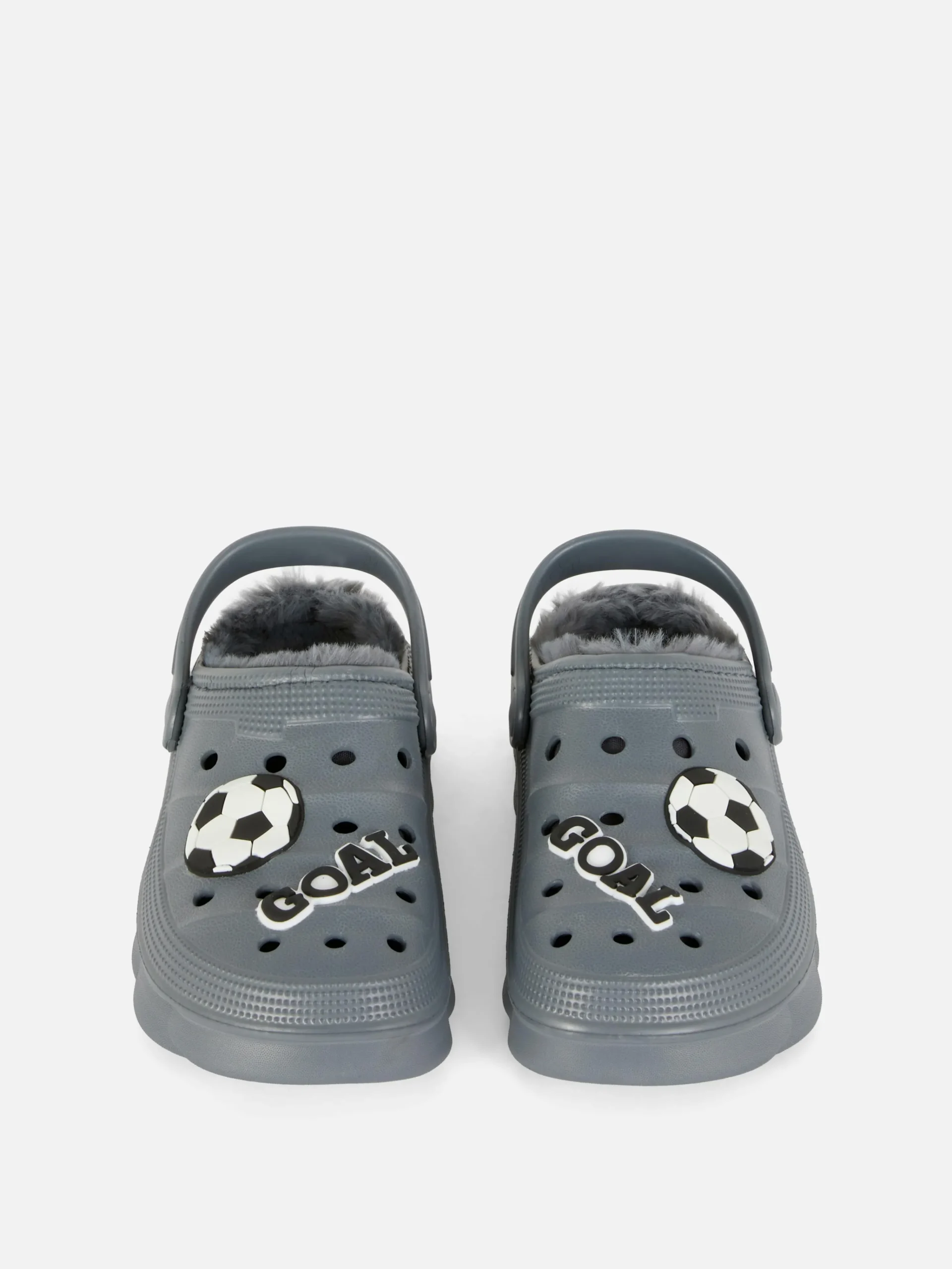 Soccer Faux Fur Lined Clogs|Primark Sale