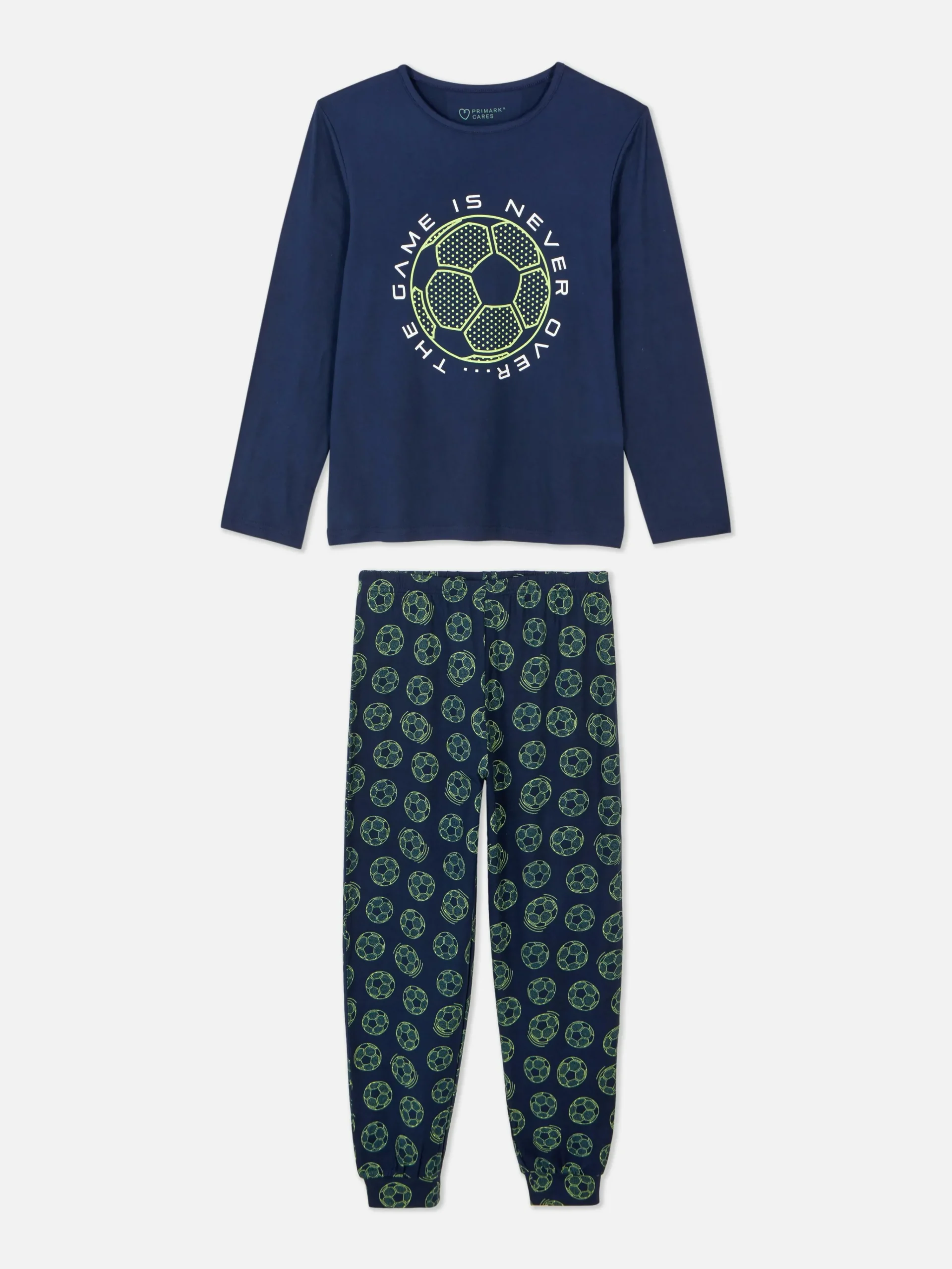Soccer Graphic Pajamas|Primark Discount