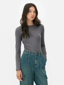 Soft Touch Ribbed Bodysuit|Primark Sale