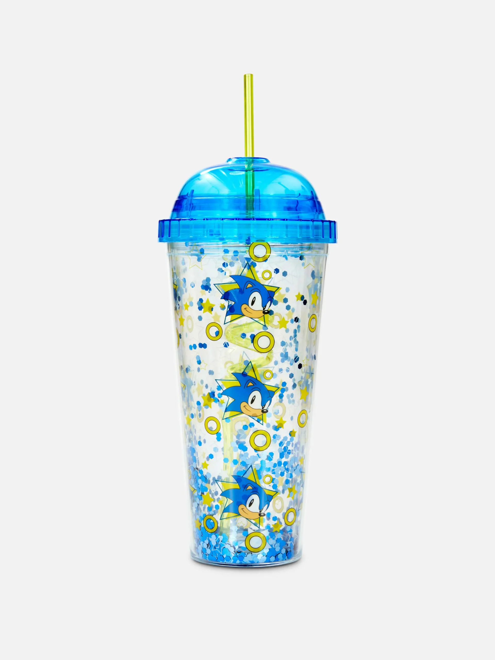 Sonic The Hedgehog Glitter Travel Cup|Primark Outlet
