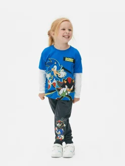 Sonic The Hedgehog Two-Tone T-Shirt|Primark