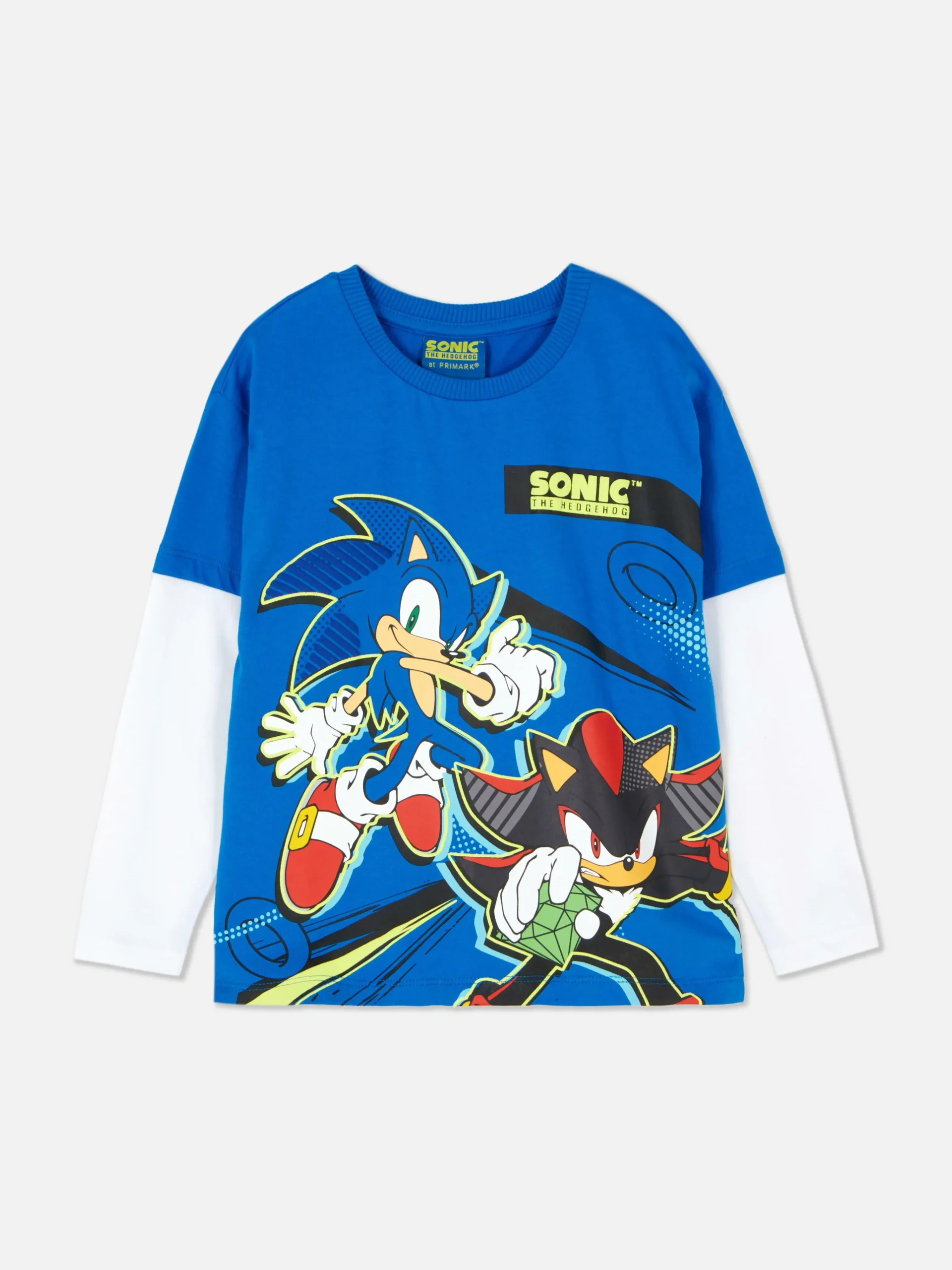 Sonic The Hedgehog Two-Tone T-Shirt|Primark