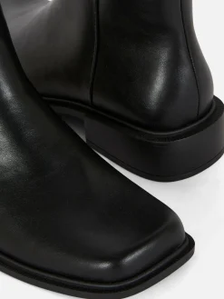 Square Toe Ankle Boots|Primark Outlet
