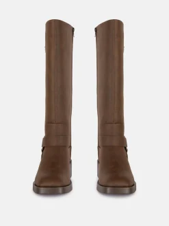 Square Toe Biker Boots|Primark Online