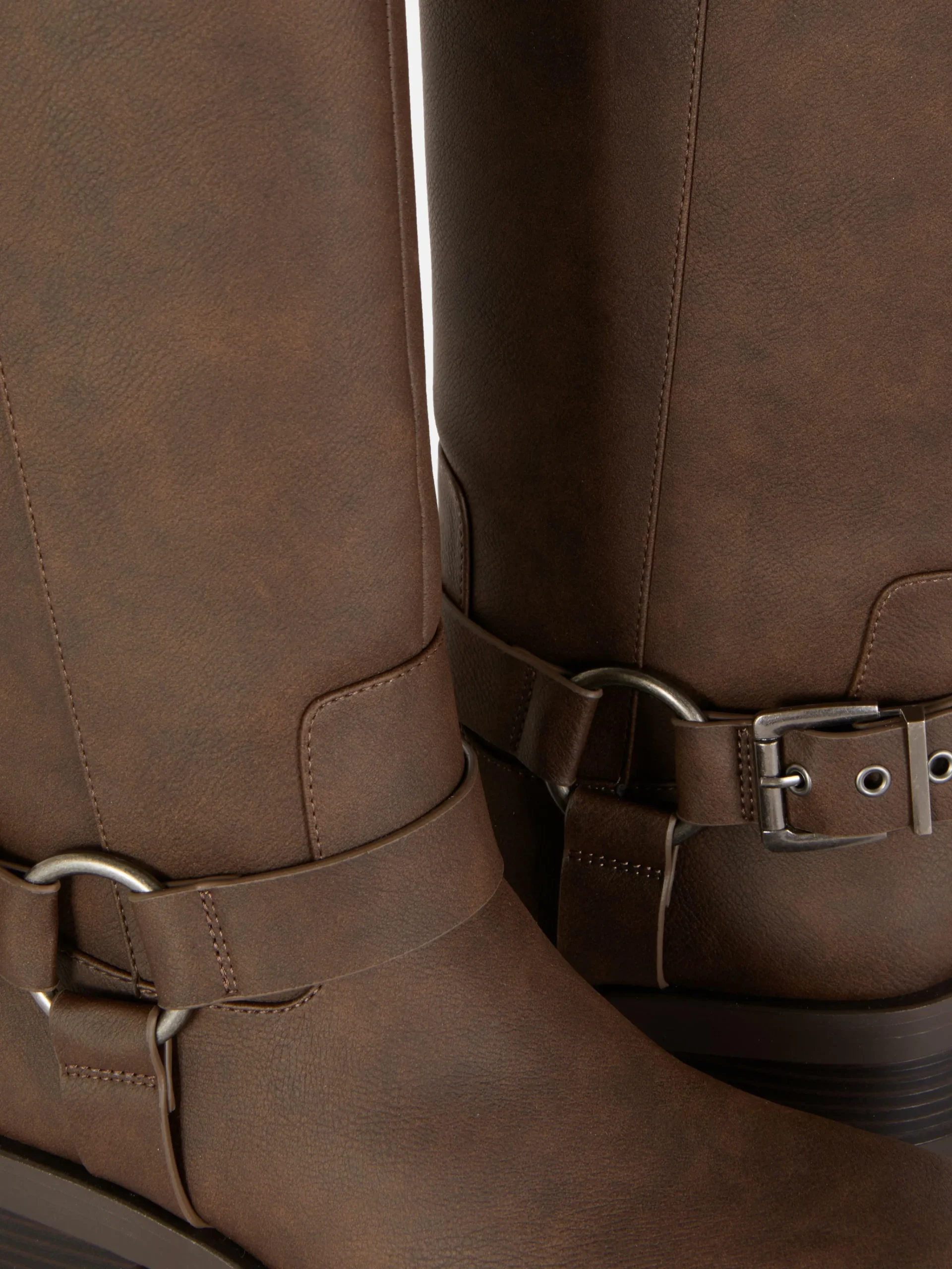 Square Toe Biker Boots|Primark Online